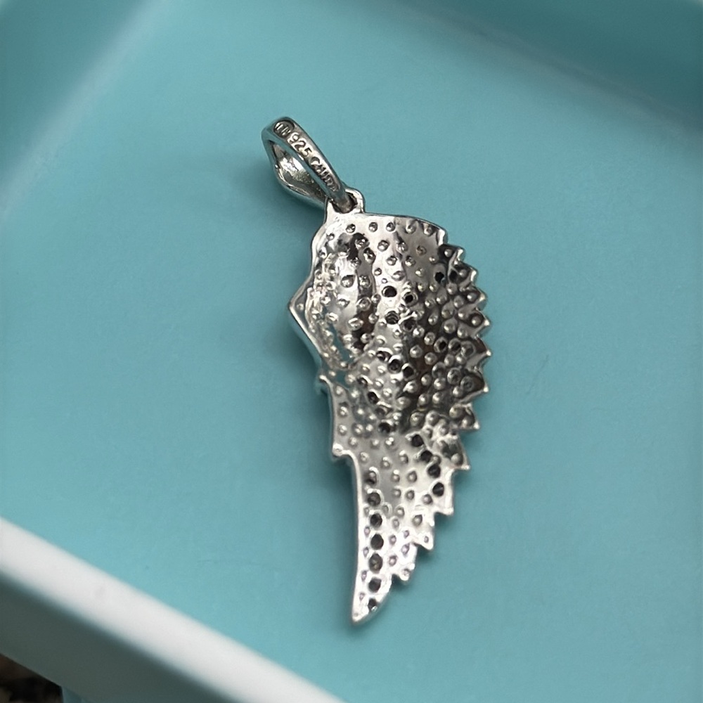 925 Silver Blessed Wong Necklace Charm Aprox. 1” New without tags Giftable - Picture 4 of 6